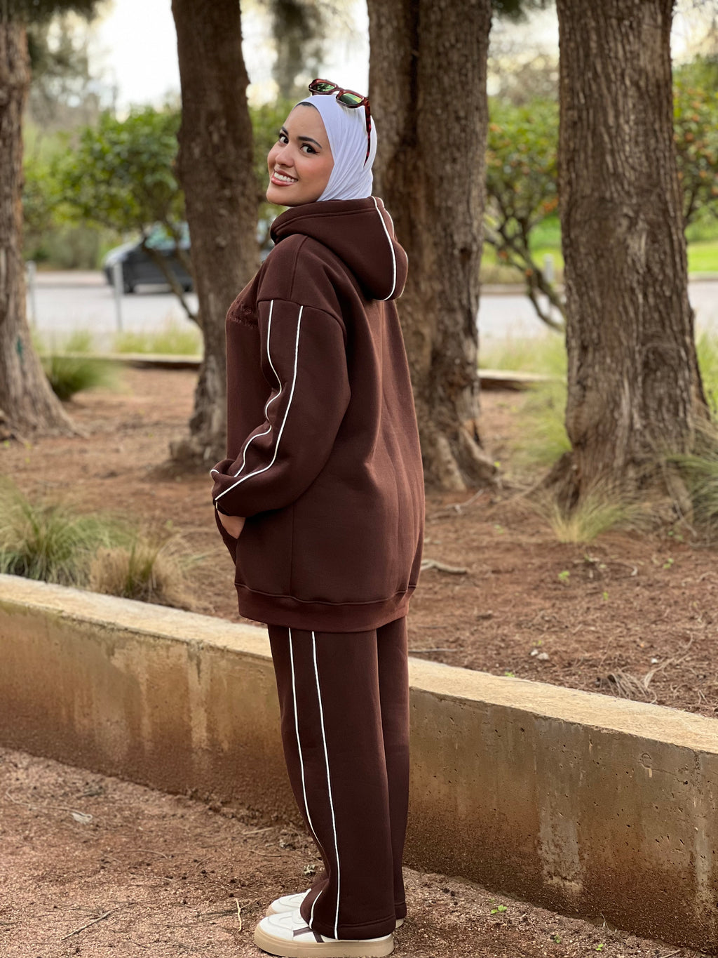 Ensemble Molletonné à Capuche