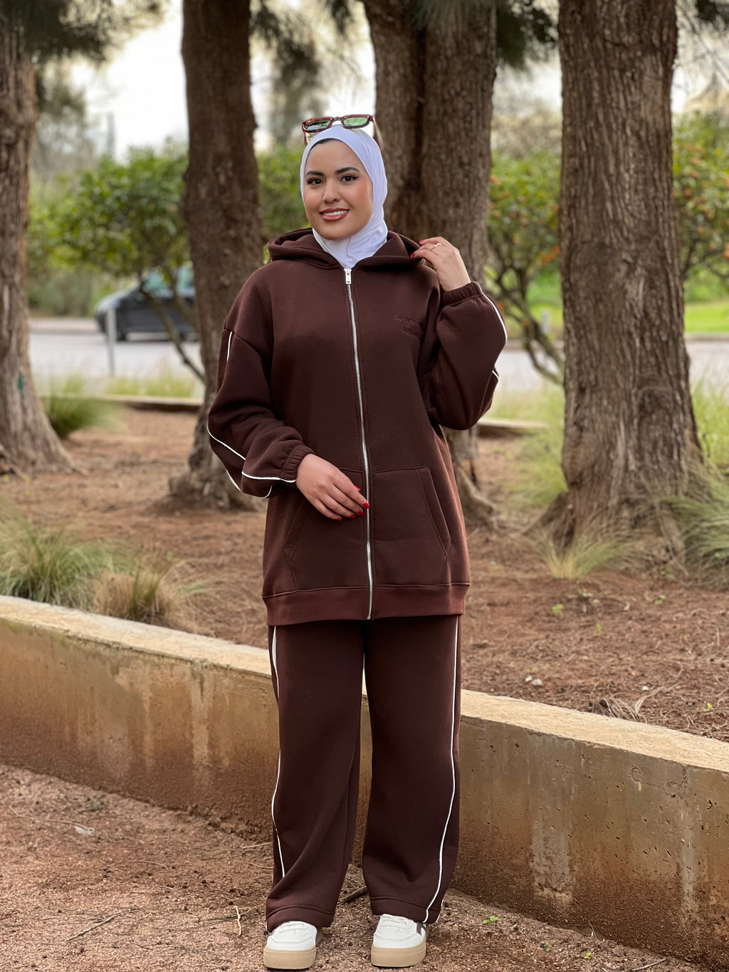 Ensemble Molletonné à Capuche